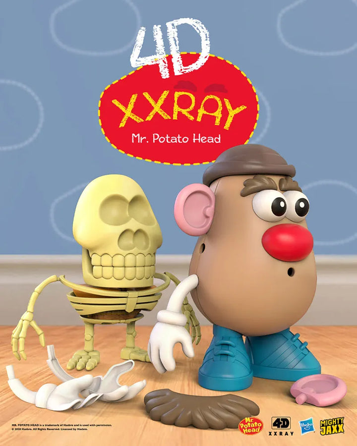 4D XXRAY Mr. Potato Head - LIMITED EDITION – Mighty Jaxx – ActionFigure Brasil