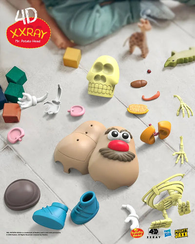 4D XXRAY Mr. Potato Head - LIMITED EDITION – Mighty Jaxx – ActionFigure Brasil — close