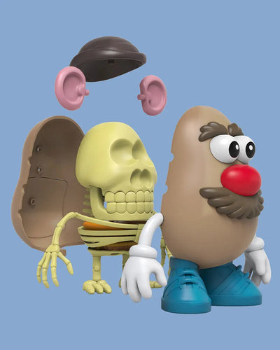 4D XXRAY Mr. Potato Head - LIMITED EDITION – Mighty Jaxx – ActionFigure Brasil — ângulo diferente