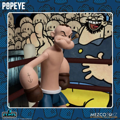 5-Point / Popeye: Popeye & Oxheart 3.75 Inch Action Figure Setㅤ – Mezco – ActionFigureBrasil — ângulo diferente