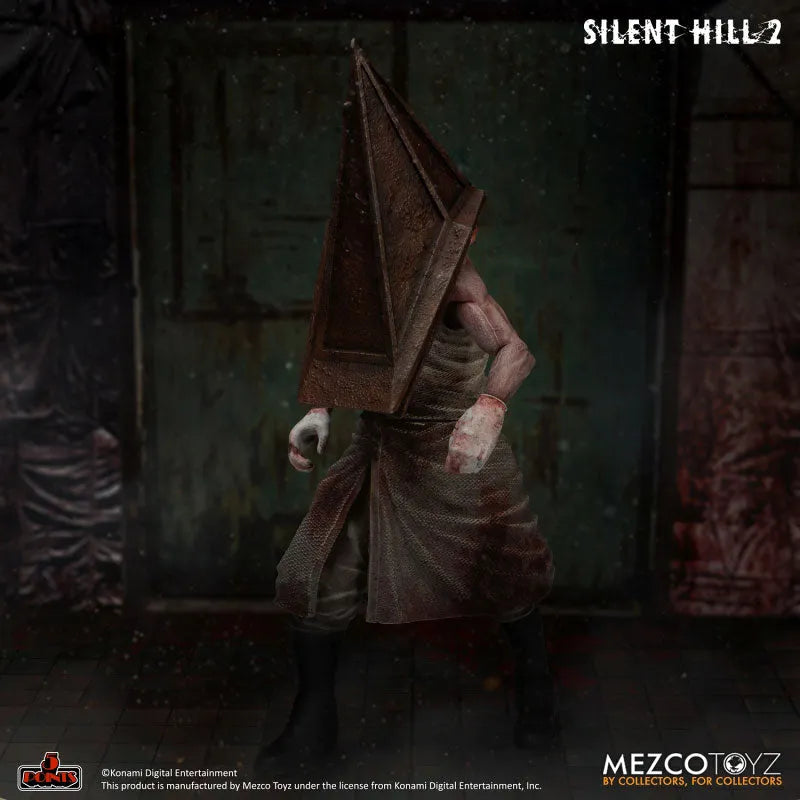 5 Point Silent Hill 2 Red Pyramid Thing & Bubble Head Nurse 3.75 Inch Action Figure Deluxe Setㅤ – Mezco – ActionFigureBrasil