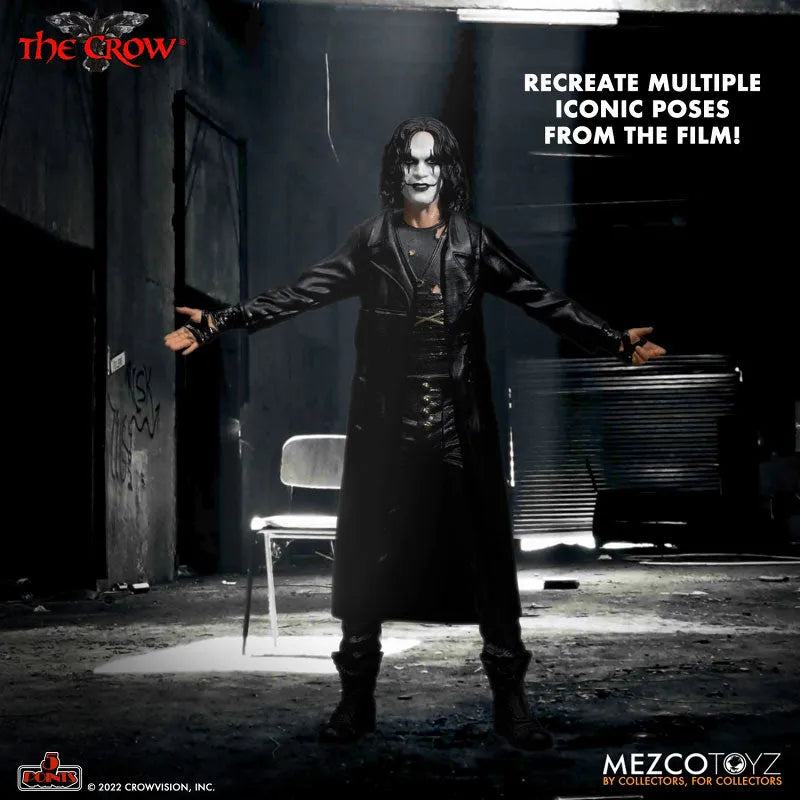 5 Point / The Crow: Eric Draven 3.75 Inch Action Figure Deluxe Setㅤ – Mezco – ActionFigureBrasil