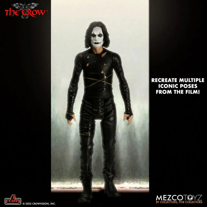 5 Point / The Crow: Eric Draven 3.75 Inch Action Figure Deluxe Setㅤ – Mezco – ActionFigureBrasil