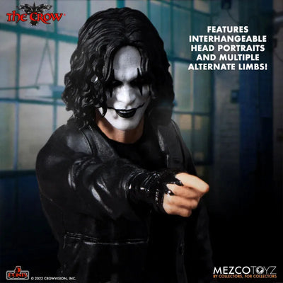 5 Point / The Crow: Eric Draven 3.75 Inch Action Figure Deluxe Setㅤ – Mezco – ActionFigureBrasil — detalhe do produto