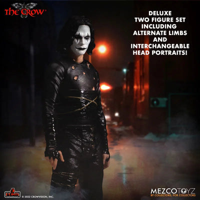 5 Point / The Crow: Eric Draven 3.75 Inch Action Figure Deluxe Setㅤ – Mezco – ActionFigureBrasil — ambientada