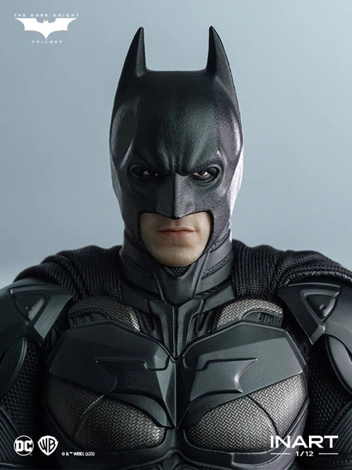 Figura de Batman: El Caballero Oscuro: La Leyenda Renace (versión Deluxe) de Queen Studios InArt, escala 1/12, HgM0001 