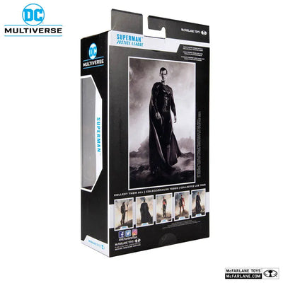 7 Inch, Action Figure #064 Superman [Movie "Zack Snyder's Justice League"]ㅤ – McFarlane Toys – ActionFigureBrasil — ângulo diferente