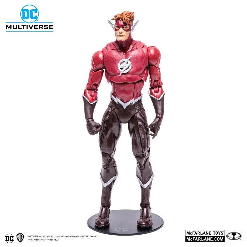 7 Inch, Action Figure #154 Flash (Wally West / Red Suit) [Comic/DC Rebirth]ㅤ – McFarlane Toys – ActionFigureBrasil