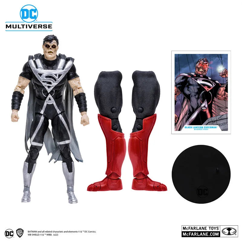 7 Inch, Action Figure #156 Black Lantern Superman [Comic/Blackest Night]ㅤ – McFarlane Toys – ActionFigureBrasil