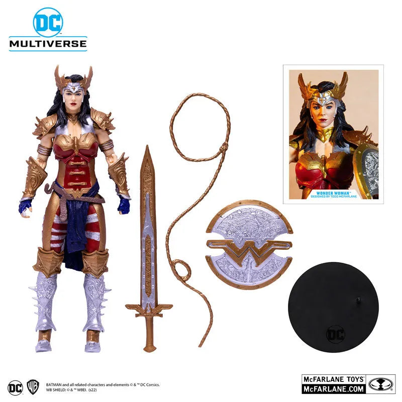 7 Inch, Action Figure #159 Wonder Woman (Variant Paint /Todd McFarlane Version)ㅤ – McFarlane Toys – ActionFigureBrasil