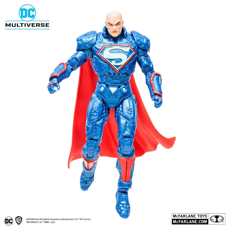 7 Inch, Action Figure #161 Lex Luthor in Armor (Blue Suit) [Comic/DC Rebirth]ㅤ – McFarlane Toys – ActionFigureBrasil