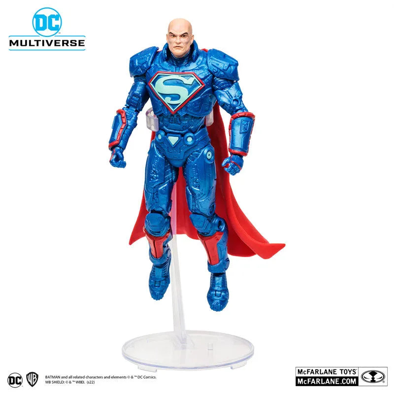 7 Inch, Action Figure #161 Lex Luthor in Armor (Blue Suit) [Comic/DC Rebirth]ㅤ – McFarlane Toys – ActionFigureBrasil