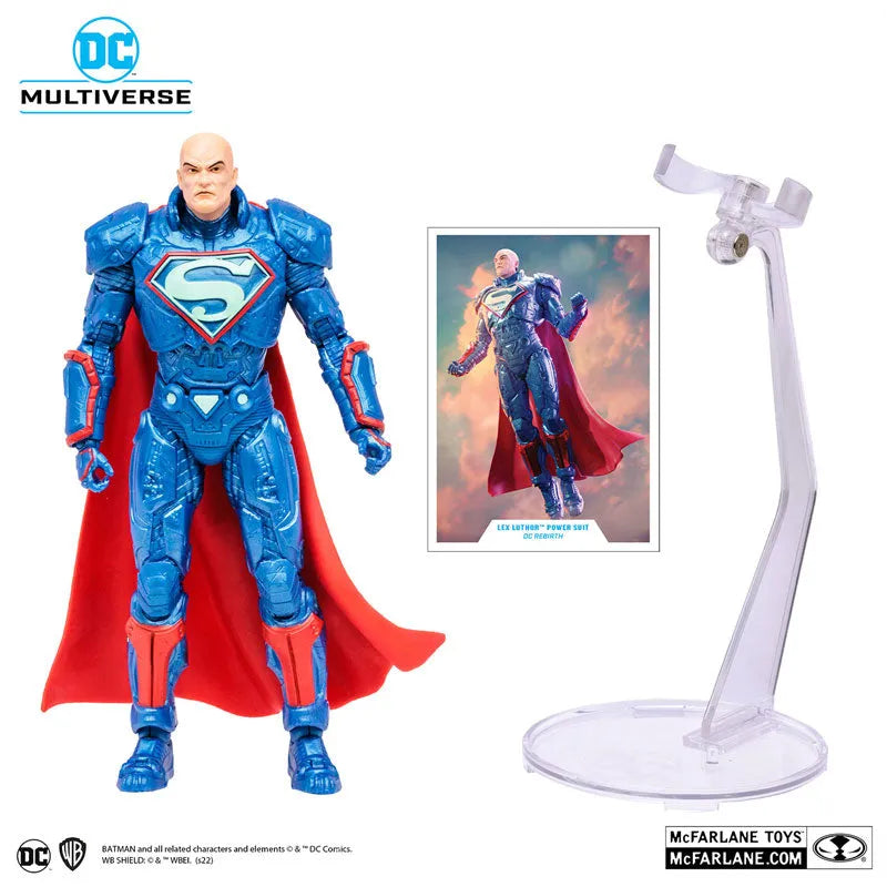 7 Inch, Action Figure #161 Lex Luthor in Armor (Blue Suit) [Comic/DC Rebirth]ㅤ – McFarlane Toys – ActionFigureBrasil