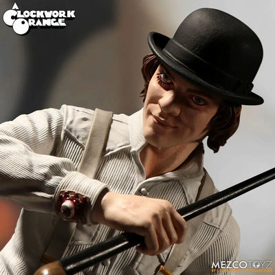 A Clockwork Orange - Alex DeLarge 12 Inch Action Figure(Provisional Pre-order)ㅤ – Mezco – ActionFigureBrasil — embalagem