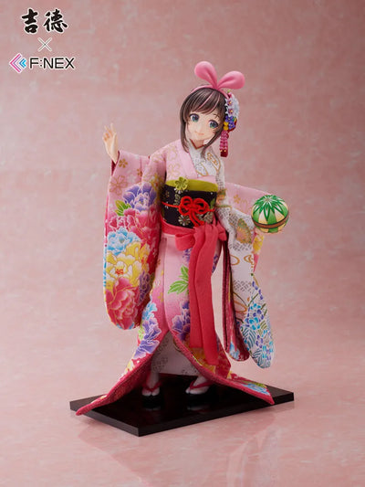 A.I.Channel - Kizuna Ai - F:Nex (AMU-FNX0933) - 1/4 - Nihon Ningyou (FuRyu, Yoshitoku)ㅤ – FuRyu – ActionFigureBrasil — ângulo diferente