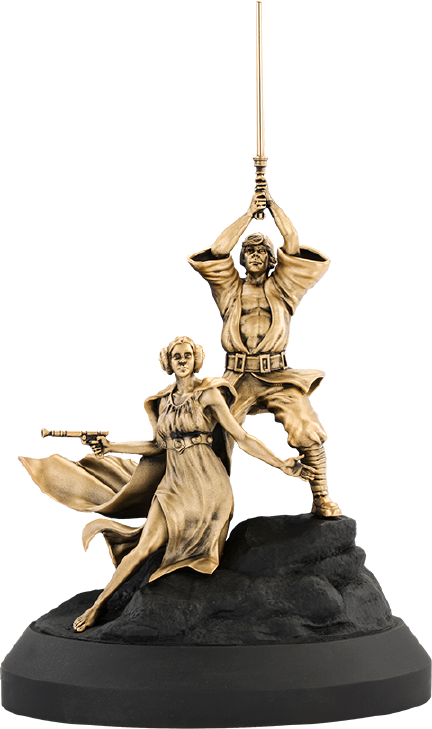 A New Hope (Gilt) - LIMITED EDITION: 300 – Royal Selangor – ActionFigure Brasil