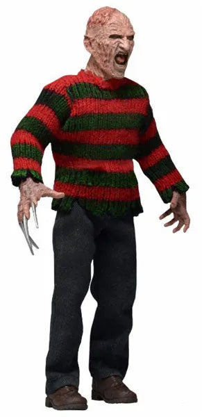 A Nightmare on Elm Street 2: Freddy's Revenge - Freddy Krueger 8 Inch Action Dollㅤ – NECA – ActionFigureBrasil — ângulo diferente
