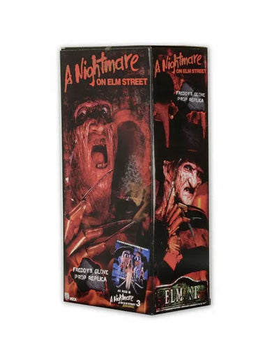 A Nightmare on Elm Street 3: Dream Warriors - Freddy Krueger Glove Prop Replicaㅤ – NECA – ActionFigureBrasil — acessórios