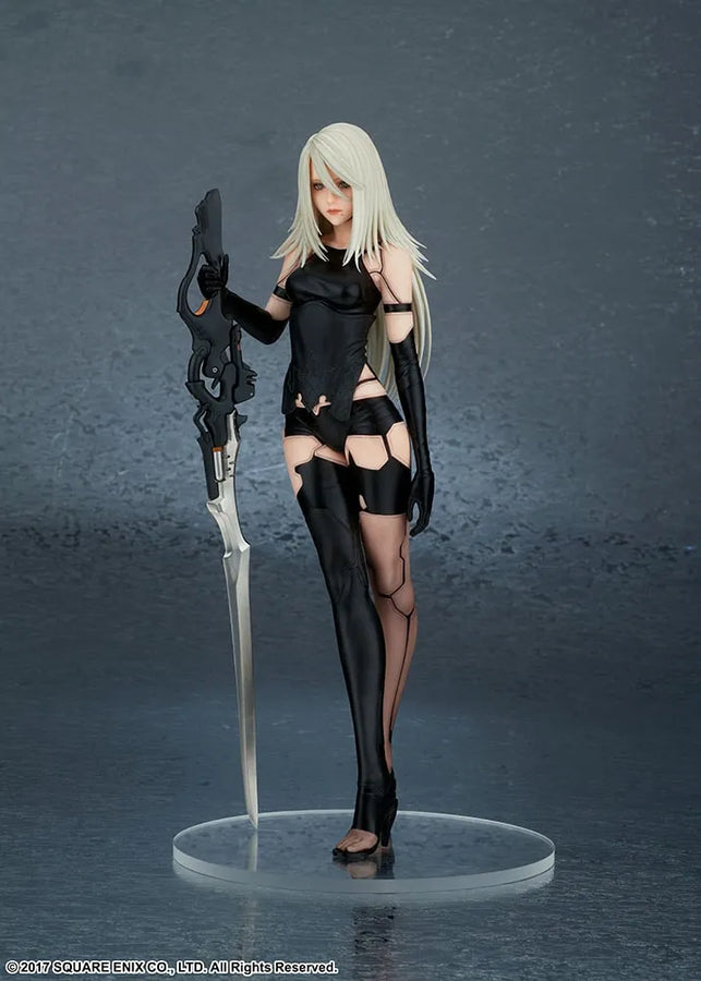 A2 (YoRHa Type A No. 2) – FLARE Co. Ltd. – ActionFigure Brasil — com base expositora