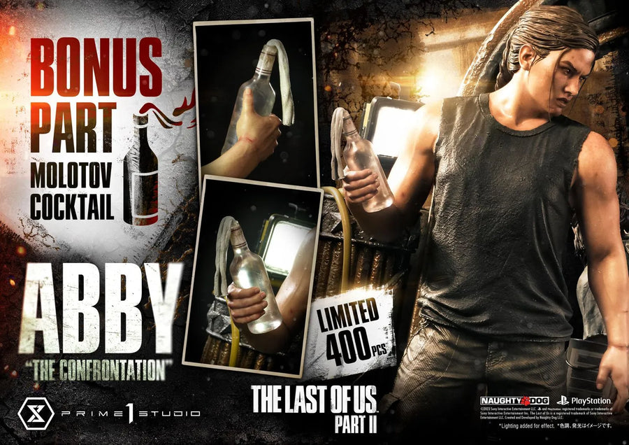 Abby The Confrontation (Bonus Version) The Last of Us Part II – Prime1Studio – ActionFigure Brasil
