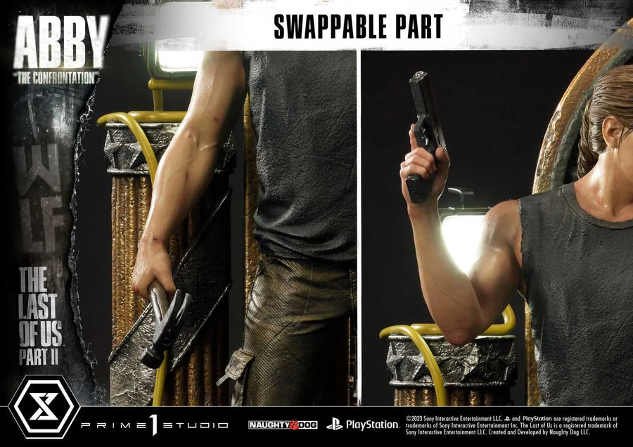 Abby The Confrontation (Bonus Version) The Last of Us Part II – Prime1Studio – ActionFigure Brasil