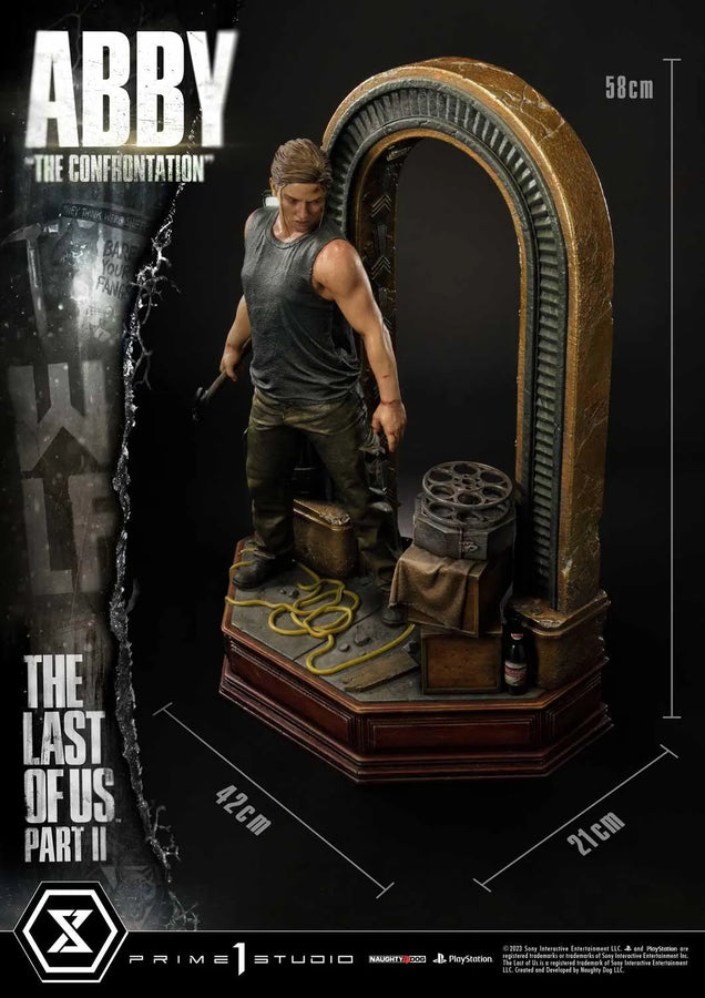 AbbyThe Confrontation (Regular Version) The Last of Us Part II – Prime1Studio – ActionFigure Brasil