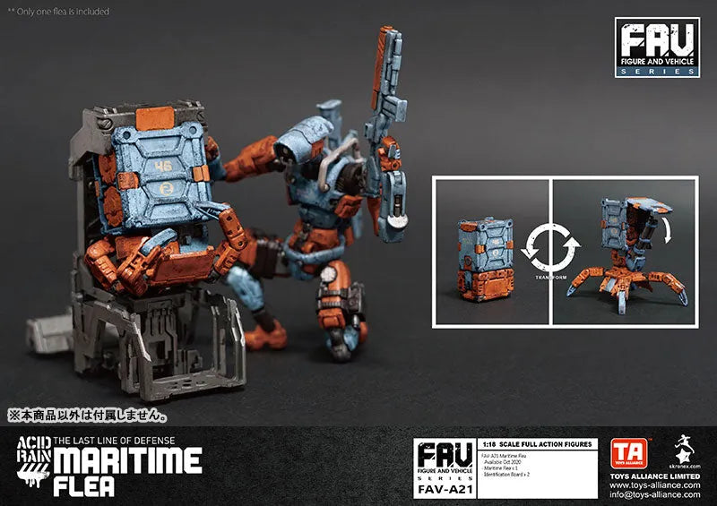 Acid Rain 1/18 Scale FAV-A21 Maritime Fleaㅤ – Toys Alliance – ActionFigureBrasil