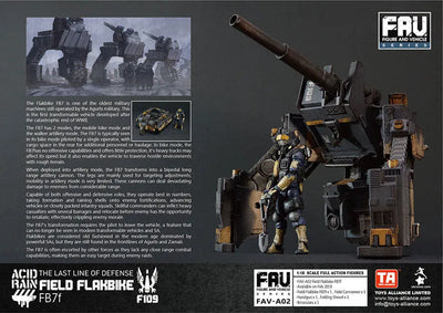 Acid Rain World FAV-A02 Field Flakbike FB7f 1/18ㅤ – Toys Alliance – ActionFigureBrasil — close