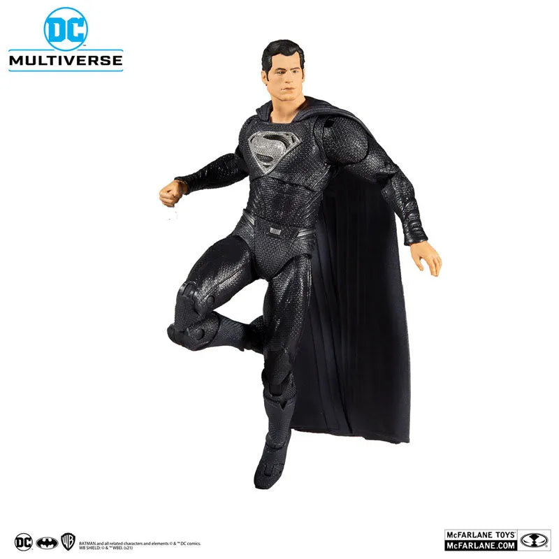 Action Figure Superman (Black Suit) 