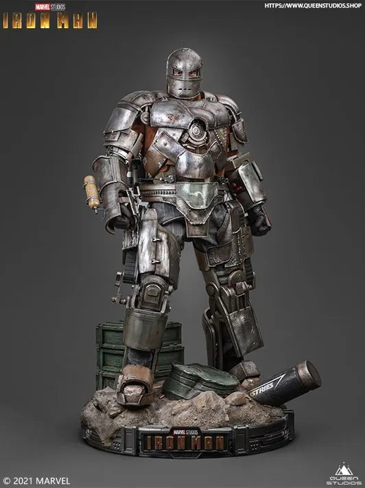 Busto de tamaño natural de Iron Man Mark 7
