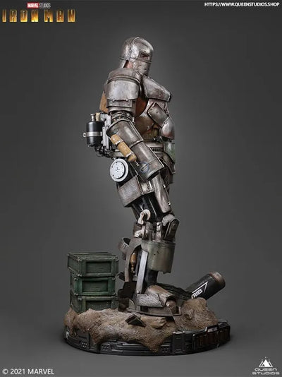 Busto de tamaño natural de Iron Man Mark 7