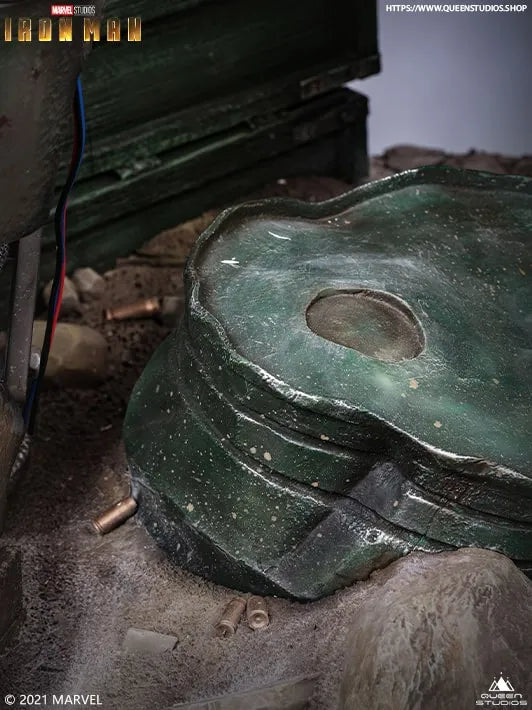Busto de tamaño natural de Iron Man Mark 7