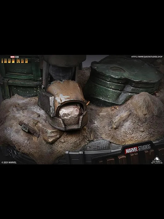 Busto de tamaño natural de Iron Man Mark 7