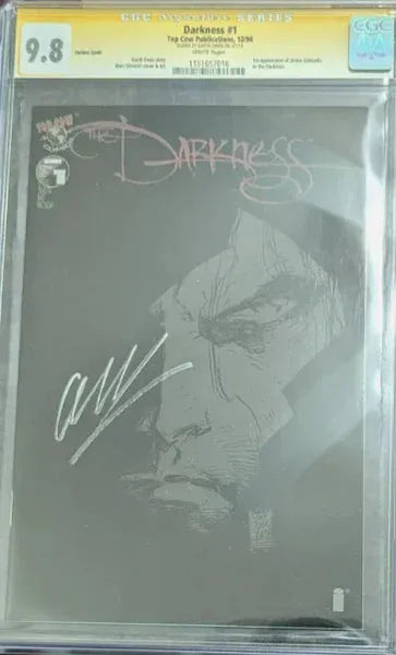 The Darkness - XM Studios [Entrega inmediata] + Darkness #1 CGC 9.8 SS Garth Ennis 