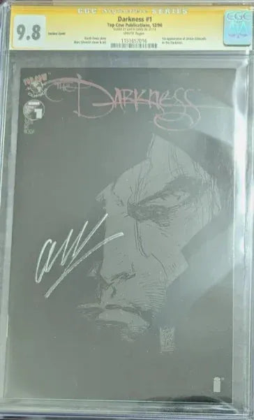 The Darkness - XM Studios [Entrega inmediata] + Darkness #1 CGC 9.8 SS Garth Ennis 
