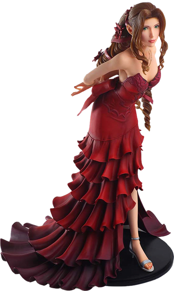 Aerith Gainsborough (Dress Ver.) – Square Enix – ActionFigure Brasil — detalhe do produto