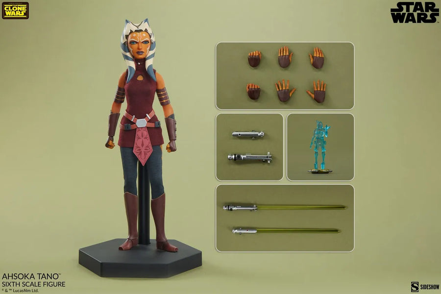 Ahsoka Tano - LIMITED EDITION – Sideshow Collectibles – ActionFigure Brasil