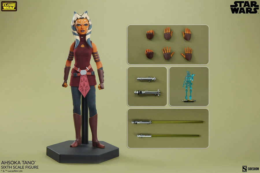 Ahsoka Tano - LIMITED EDITION – Sideshow Collectibles – ActionFigure Brasil