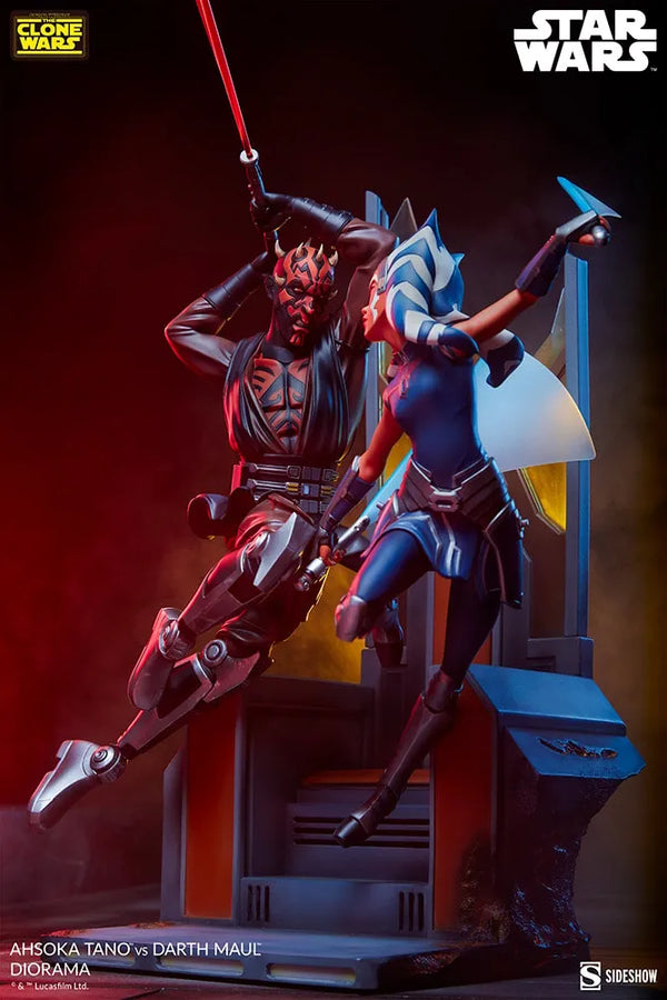 Ahsoka Tano vs Darth Maul - LIMITED EDITION: 2500 – Sideshow Collectibles – ActionFigure Brasil