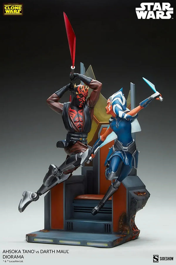 Ahsoka Tano vs Darth Maul - LIMITED EDITION: 2500 – Sideshow Collectibles – ActionFigure Brasil