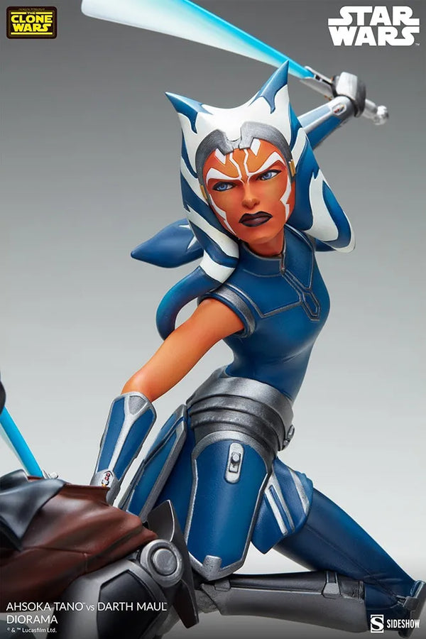 Ahsoka Tano vs Darth Maul - LIMITED EDITION: 2500 – Sideshow Collectibles – ActionFigure Brasil