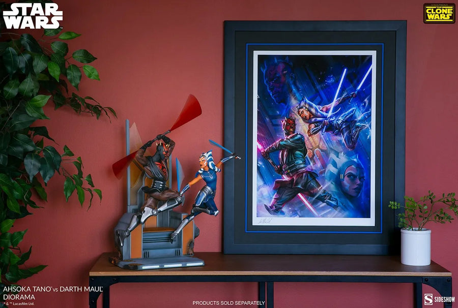 Ahsoka Tano vs Darth Maul - LIMITED EDITION: 2500 – Sideshow Collectibles – ActionFigure Brasil