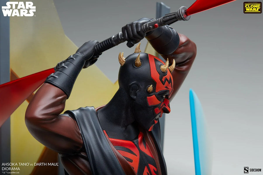 Ahsoka Tano vs Darth Maul - LIMITED EDITION: 2500 – Sideshow Collectibles – ActionFigure Brasil