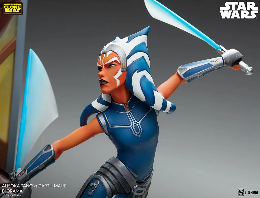 Ahsoka Tano vs Darth Maul - LIMITED EDITION: 2500 – Sideshow Collectibles – ActionFigure Brasil