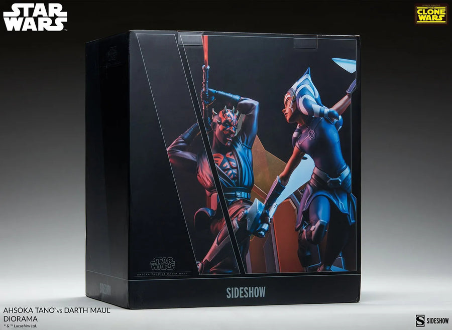 Ahsoka Tano vs Darth Maul - LIMITED EDITION: 2500 – Sideshow Collectibles – ActionFigure Brasil