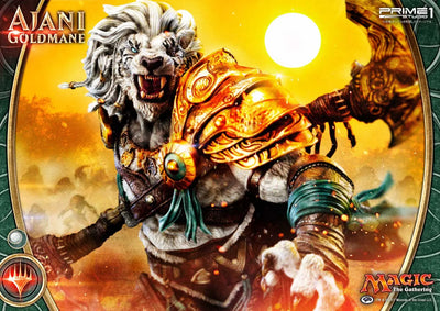 Ajani Goldmane (Exclusive Version) Magic: The Gathering – Prime1Studio – ActionFigure Brasil