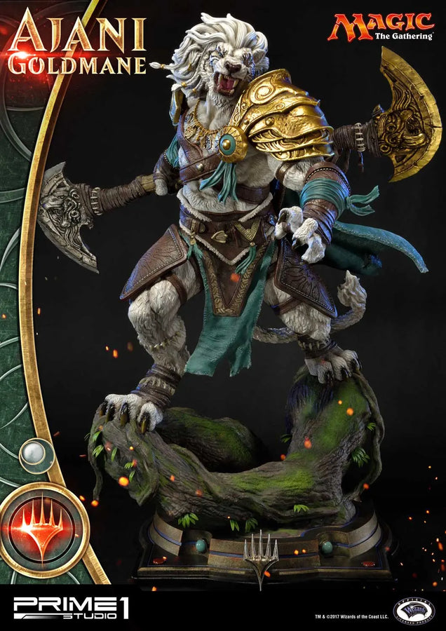 Ajani Goldmane (Exclusive Version) Magic: The Gathering – Prime1Studio – ActionFigure Brasil