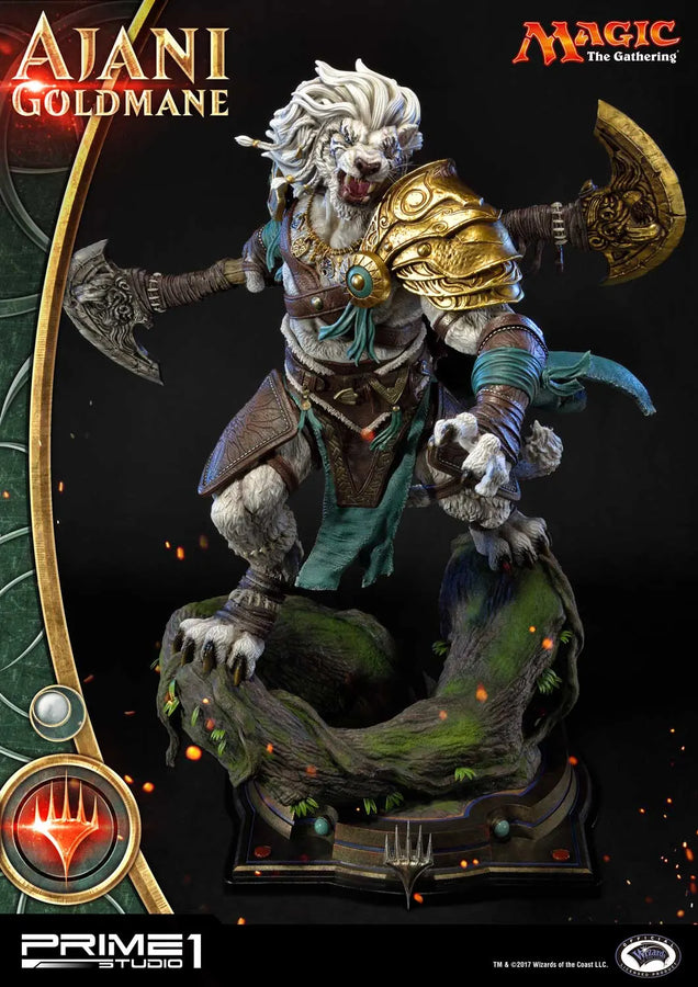 Ajani Goldmane (Exclusive Version) Magic: The Gathering – Prime1Studio – ActionFigure Brasil