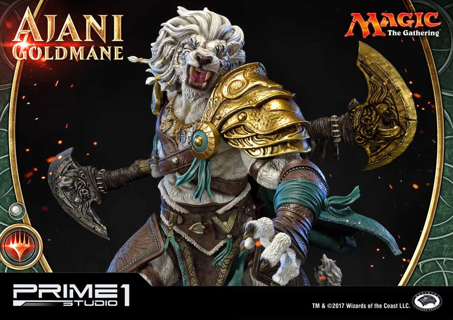 Ajani Goldmane (Exclusive Version) Magic: The Gathering – Prime1Studio – ActionFigure Brasil