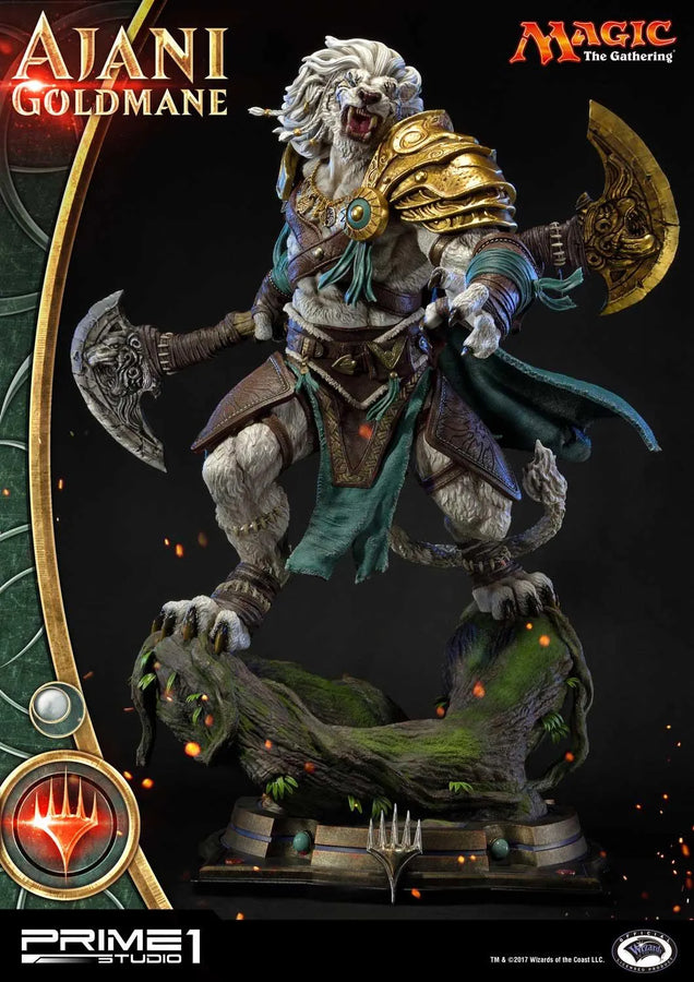 Ajani Goldmane (Regular Version) Magic: The Gathering – Prime1Studio – ActionFigure Brasil